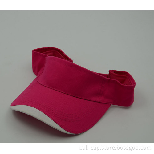 New Design Cheap sun visor hat ,Cotton Sun Visor Cap,Custom Visor